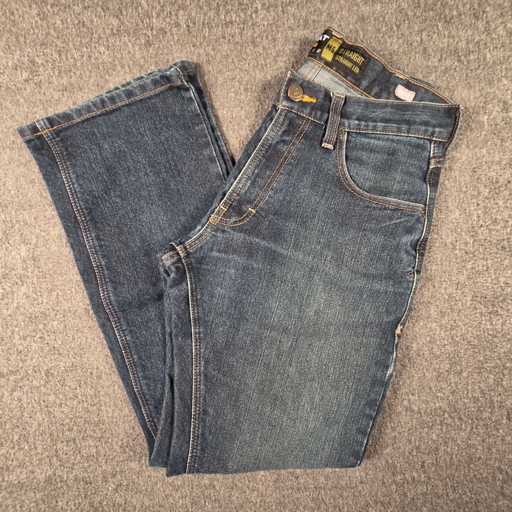 Ariat Rebar M5 Straight Leg Jeans Mens 30x32 Dark Wash Denim Blue Workwear